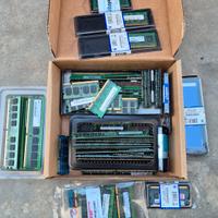 Lotto banchi ram 2gb 4gb ddr400 ddr2 ddr3