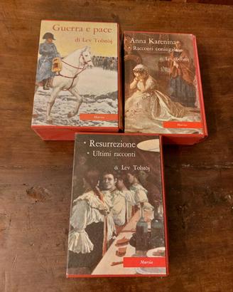 Tre volumi vintage di Lev Tolstoj Mursia Editore 