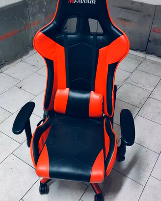 sedia + scrivania gaming