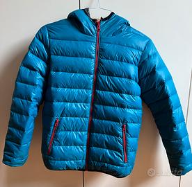 Piumino leggero ragazzo azzurro