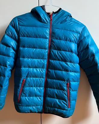 Piumino leggero ragazzo azzurro