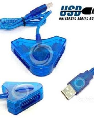 Adattatore usb con uscita joystick ps2 ps1