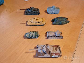 carri armati modellini die cast in metallo