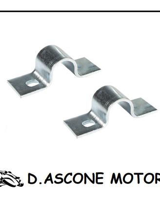 2 PIASTRINE CAVALLETTO CENTRALE PIAGGIO VESPA 50-9