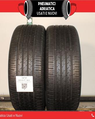 2 Gomme 215 55 R 17 Continental al 72% SPED GRATIS