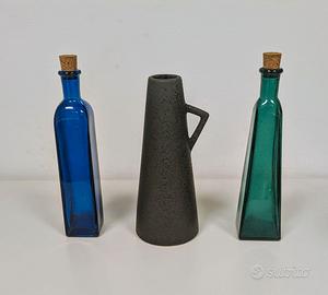 Vaso decorativo bottiglie vintage da arredo
