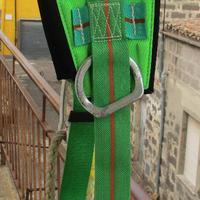 Cavalletti artigianali e cintura di sicurezza