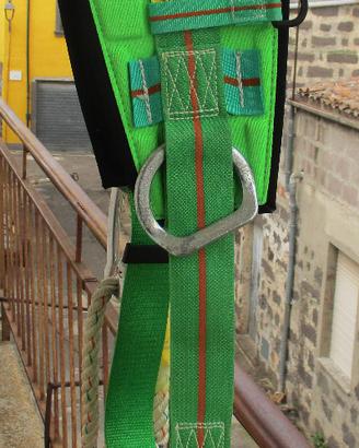 Cavalletti artigianali e cintura di sicurezza