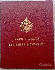 500 lire argento 835 sede vacante Vaticano 1978