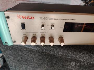 1980s Vestax SL-201 MKII Stereo Compressor Limiter - Audio/Video In vendita  a Mantova