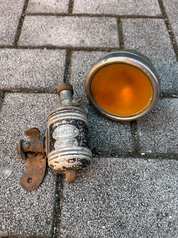 Dynamo Radsonne D'époque - Années 40 - Vintage