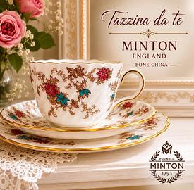Trio te’ Minton England Bone China