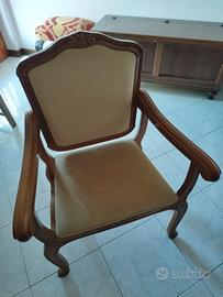 Poltrona stile Luigi XV