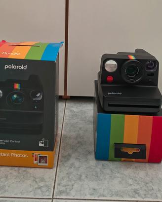 Polaroid Now+ Gen 3 nera, fotocamera Bluetooth