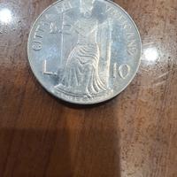 10 lire Citta del Vaticano anno 1979