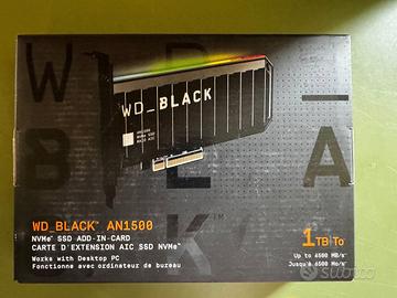 Western Digital WD_BLACK AN1500 SSD NVMe 1 TB PCIe