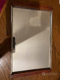 Vassoio con specchio