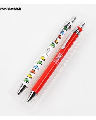 SET DI 2 PENNE FIAT 500 RETRO PENS16