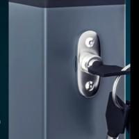 Barriera di parcheggio con chiave