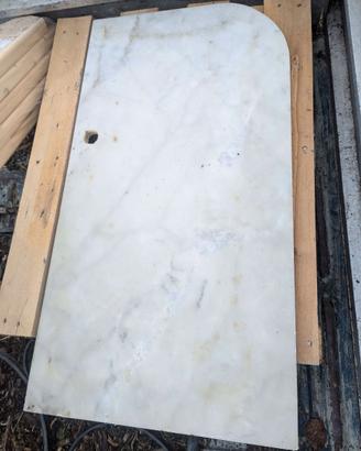 Pannello in Marmo Bianco - Vintage