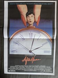 Poster "Fuori Orario" (1986) Scorsese