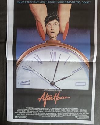 Poster "Fuori Orario" (1986) Scorsese