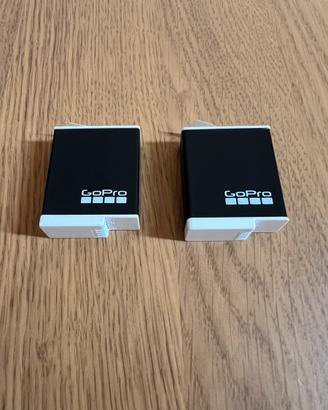 2 batterie enduro per gopro 10/11/12