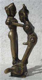 STATUA KAMASUTRA BRONZO STATUETTA ARTIGIANALE /32