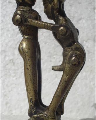 STATUA KAMASUTRA BRONZO STATUETTA ARTIGIANALE /32