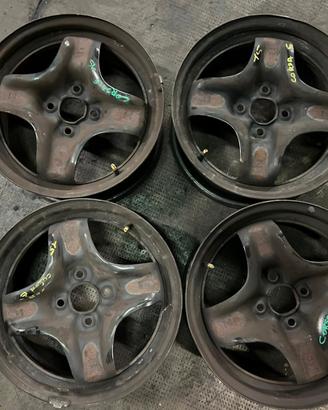 CERCHI IN FERRO OPEL CORSA E 15 POLLICI