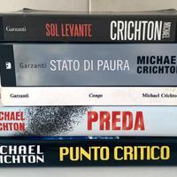 5 libri di Michael Crichton