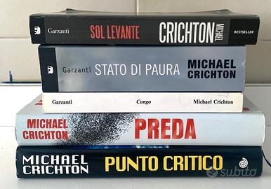 5 libri di Michael Crichton