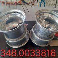 cerchi posteriori maggiorati  da 10  quad sportivi