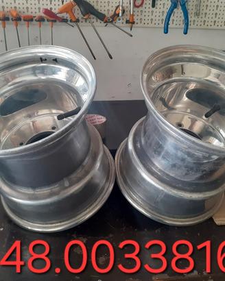 cerchi posteriori maggiorati  da 10  quad sportivi