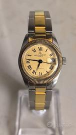 Baume mercier baumatic donna automatic acciaio oro