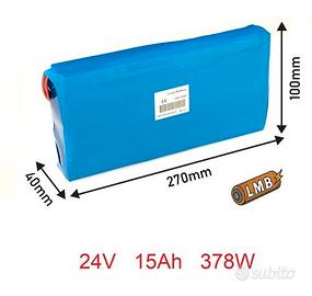 Pacco batteria al litio al litio 24V15Ah