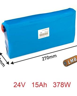 Pacco batteria al litio al litio 24V15Ah