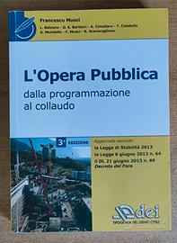 L'opera Pubblica dalla programmazione al collaudo