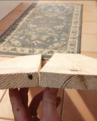 Mensole, Assi abete,Legno massello 