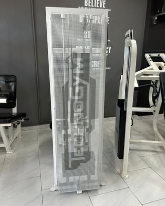 Abductor machine tecnogym
