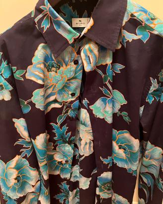 Camicia uomo Etro taglia 40 fantasia a fiori