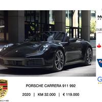 PORSCHE 911 Carrera 992 Cabrio