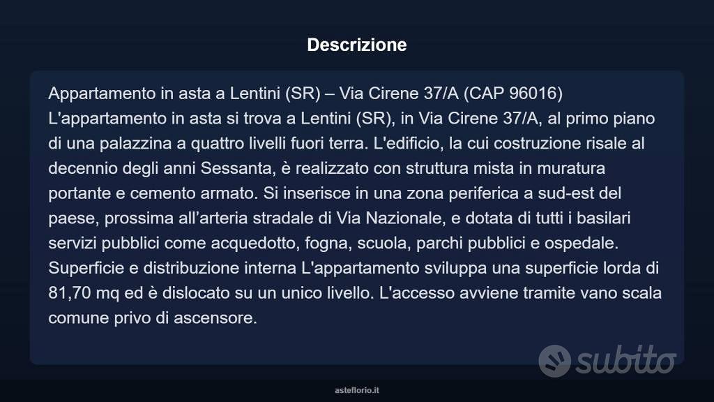 Appartamento – Lentini, Siracusa - Vista 5