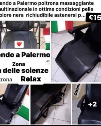 Poltrona massaggiatrice cn telecom€100 vedi altro