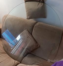 vetro per tavolo tondo 