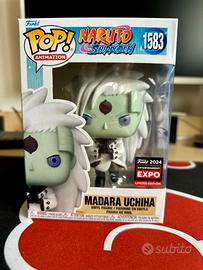 Madara uchiha funko pop 1583 naruto shippiden