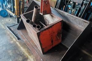 cassa zavorra contenitrice al 3 punto