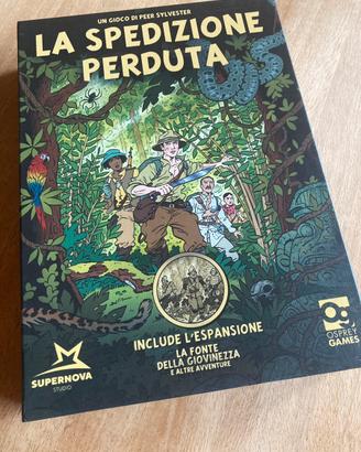 La spedizione perduta gioco da tavolo
