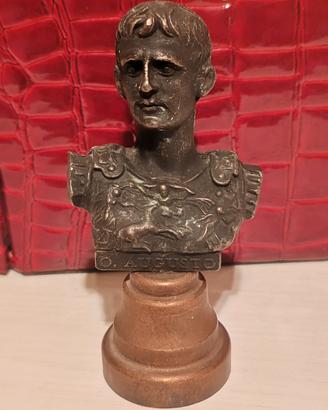 Statuetta imperatore romano Augusto 