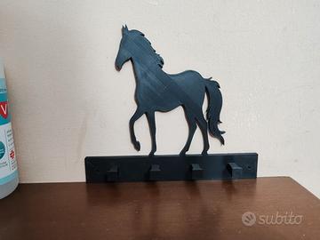 appendi chiavi o abiti da Parete con cavallo 